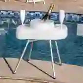 Cooler com Porta Copos Pool Party com Suporte