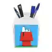 Organizador de Mesa Iluminado Snoopy - Casinha