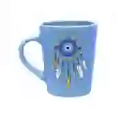 Caneca de Porcelana Azul 270ml - Filtro dos Sonhos