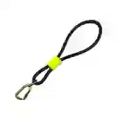 Guia De Corda Curta Preta com Verde Adestramento Treinamentos Cães