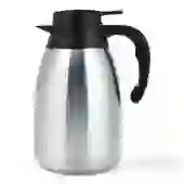 Garrafa Térmica Inox Escovado 1500ml Preta Cafés e Chás - Mood