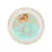 Prato Infantil Resistente com Estampa Safari - Clingo