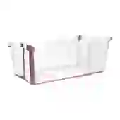 Banheira Portátil Dobrável Smart Clingo Fácil de Armazenar - Rosa