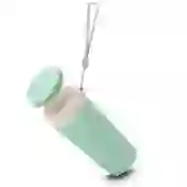 Copo de Fibra de Trigo Parede Dupla 300ml com Alça Verde