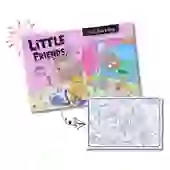 Livro de Colorir Coleção Cute & Cozy Little Friends - Rosa