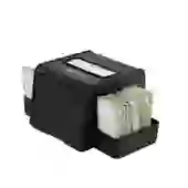 Dispenser para Guardanapo Interfolhado com Porta-Sachê Preto - Nobre