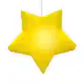 Luminária Pendente Estrela Infantil Amarela Bivolt Decoração Quarto