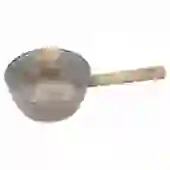 Panela Indução Antiaderente Linha Marble 18cm Cabo de Madeira