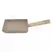 Frigideira Quadrada Ovo Antiaderente Marble 13x18cm Cabo de Madeira