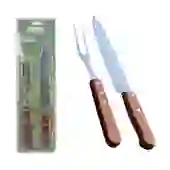 Conjunto Churrasco Inox Faca 7