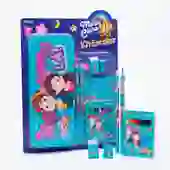 Kit Escolar Infantil Maria Clara e JP Estojo, Canetinhas e Lápis