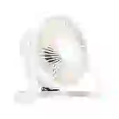 Mini Ventilador USB com 2 Velocidades Baixo Ruído 36dB 5” Branco