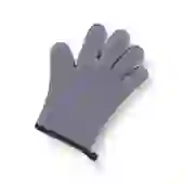 Luvas de Silicone Anti-Escaldantes de Cozinha Luvas de Forno de Microondas - Cinza