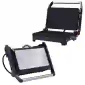 Grill Elétrico Inox 850W 220V Antiaderente para Grelhados Austin Prime A5