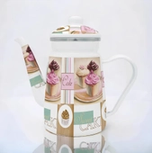 Bule Esmaltado Vintage 1,2L à Indução Cake
