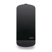 Dispenser para Sabonete Líquido/Álcool Gel 800ml Reservatório Válvula Xpro Inox Preto - Nobre
