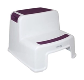 Escadinha Infantil 2 Degraus - Suporte Versátil para Banheiro - Rosa