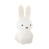 Luminária 3D Coelho 45cm Criativa Decoração Bivolt Branca - Miffy