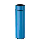 Garrafa em Aço Inox de 450ml com Display Indicador de Temperatura Parede Dupla Isolada com Infusor Colors Fresh