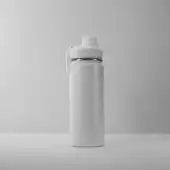 Garrafa com Alça e Bico 570ml Parede Dupla Branca