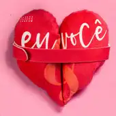 Almofada Abraço 2 Peças Com Velcro - Eu e Você