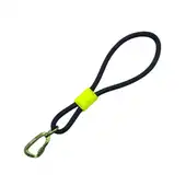 Guia De Corda Curta Preta com Verde Adestramento Treinamentos Cães