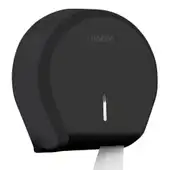 Dispenser para Papel Higiênico Rolão 300/500m - Preto New Classic - Nobre