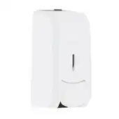Dispenser para Sabonete Líquido ou Álcool Gel 800ml sem Reservatório - Preto/Branco New Classic - Nobre