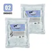Kit 2 Refil Sabonete Espuma 600ml Algodão Up Hand Bag s/ Válvula - UPPRO