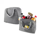 Bolsa Térmica 5L Poliéster Revestimento Alumínio com Zíper Sem Solda