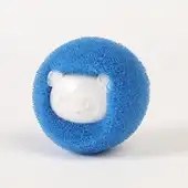 Bola Removedora de Pelos Máquina de Lavar Roupas Azul