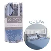 Jogo de Lençol Queen 3 Peças 100% Algodão Étnico La Dotta