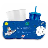 Almofada para Pipoca Individual Kids - Meu Universo