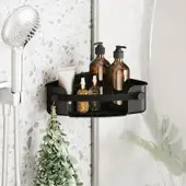 Suporte de Banheiro Porta Shampoo com Ventosas Easy Life – Organizador de Produtos de Higiene, Prateleira Durável e Fácil Instalação