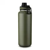 Garrafa com Alça e Bico 1,2L Parede Dupla Verde
