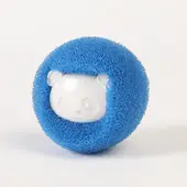 Bola Removedora de Pelos Máquina de Lavar Roupas Azul