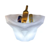 Champanheira Led RGB de Mesa Design Geométrico
