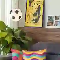 Luminária Pendente Soccer Ball