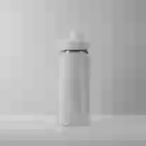 Garrafa com Alça e Bico 570ml Parede Dupla Branca
