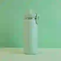 Garrafa com Alça e Bico 570ml Parede Dupla Verde