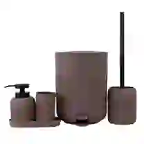 Conjunto para Banheiro com 5 Peças Café Concept - Mood