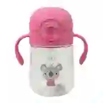 Copo de Transição Tritan com Canudo Coala - 300ml