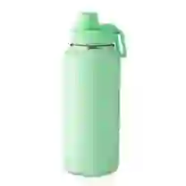 Garrafa com Alça e Bico 960ml Parede Dupla Verde