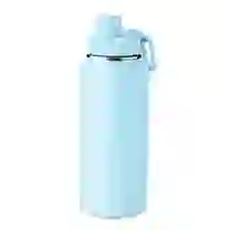 Garrafa com Alça e Bico 960ml Parede Dupla Azul