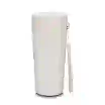 Copo de Fibra de Trigo Parede Dupla 300ml com Alça Bege