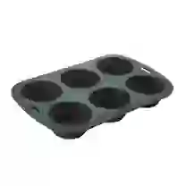 Forma de Silicone para 6 Cupcakes Retangular 24x16cm