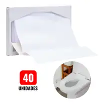 Protetor de Assento Sanitário Descartável c/40un Caixa Pequena