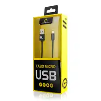 Cabo Lightning Flat Micro USB - Mobismart