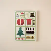 Cartão de Natal Look Noel