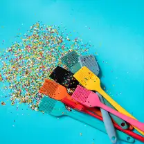 Pincel de Silicone Duplo Pequeno Colour Kitchen